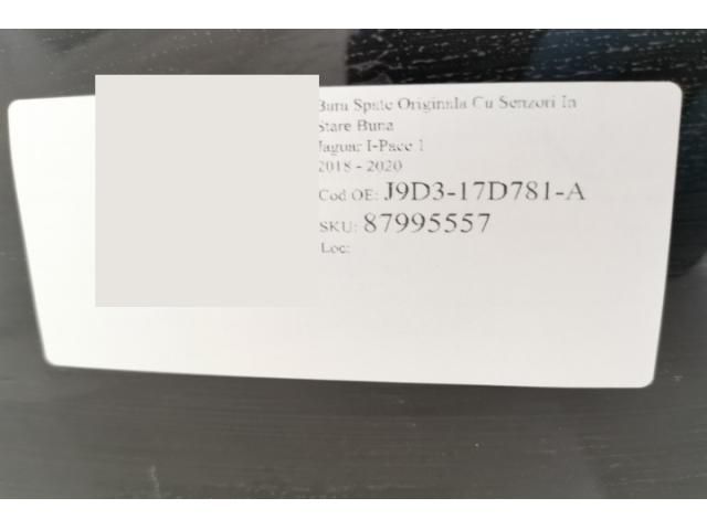 bontott JAGUAR I-PACE Hátsó Lökhárító (Részeivel)