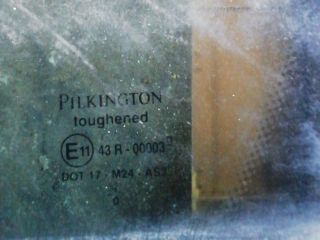 bontott JAGUAR S-TYPE Bal C Oszlop Oldalablak Üveg