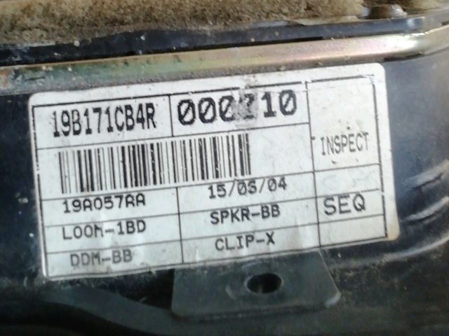 bontott JAGUAR S-TYPE Bal hátsó Hangszóró