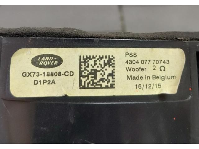 bontott JAGUAR XE Bal hátsó Hangszóró