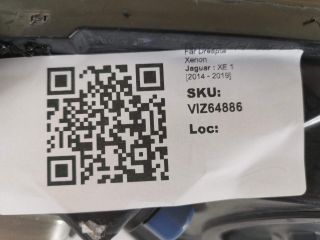 bontott JAGUAR XE Jobb Xenon Fényszóró