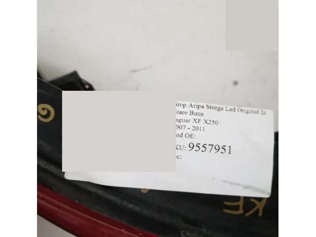 bontott JAGUAR XF Bal Külső Hátsó Lámpa