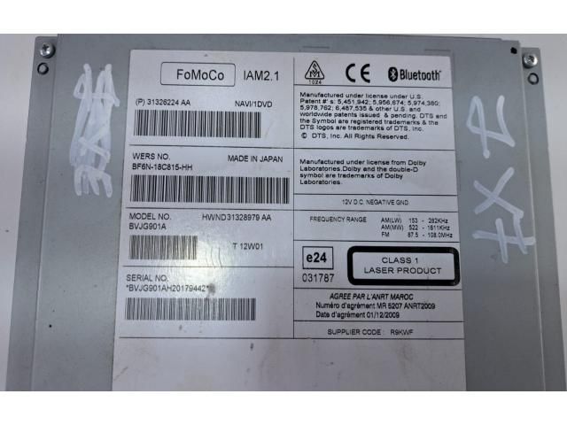 bontott JAGUAR XF Navigációs Fejegység