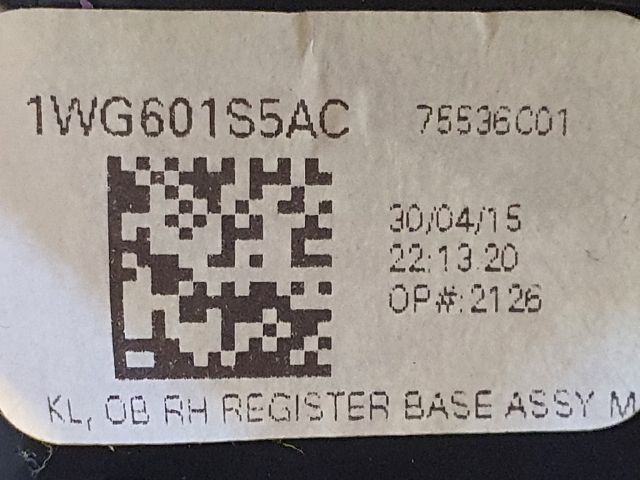 bontott JEEP CHEROKEE Bal Szellőző