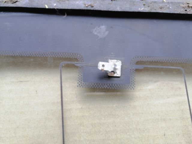 bontott JEEP CHEROKEE Jobb C Oszlop Oldalablak Üveg