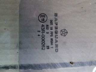 bontott JEEP CHEROKEE Jobb első Ablak