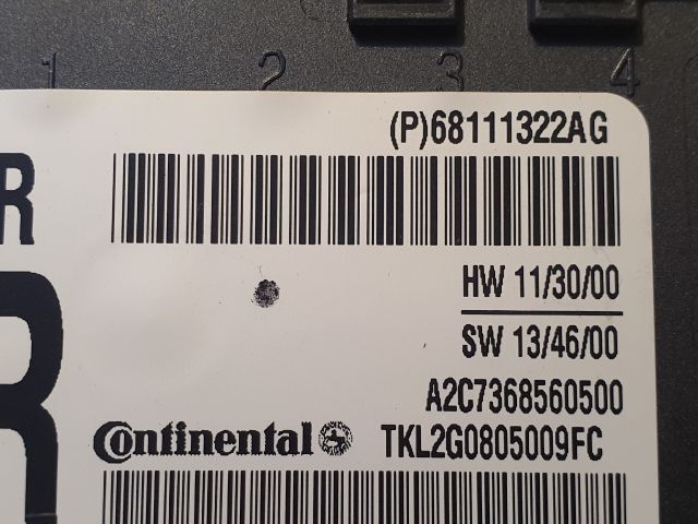 bontott JEEP CHEROKEE Jobb első Ajtó Vezérlőegység