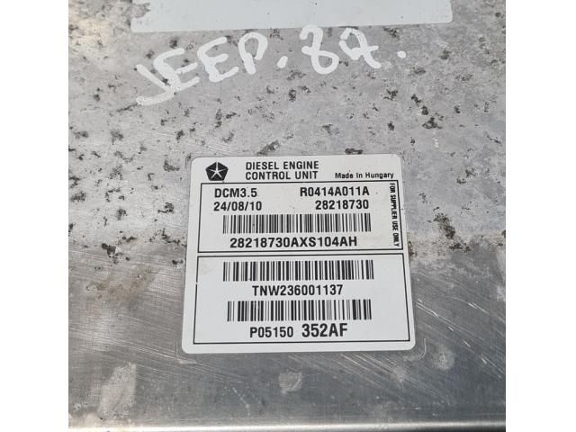 bontott JEEP COMPASS Motorvezérlő