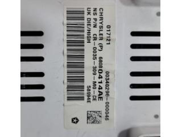 bontott JEEP COMPASS Kilométeróra