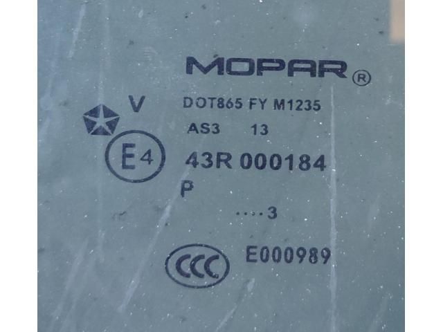 bontott JEEP COMPASS Bal C Oszlop Oldalablak Üveg