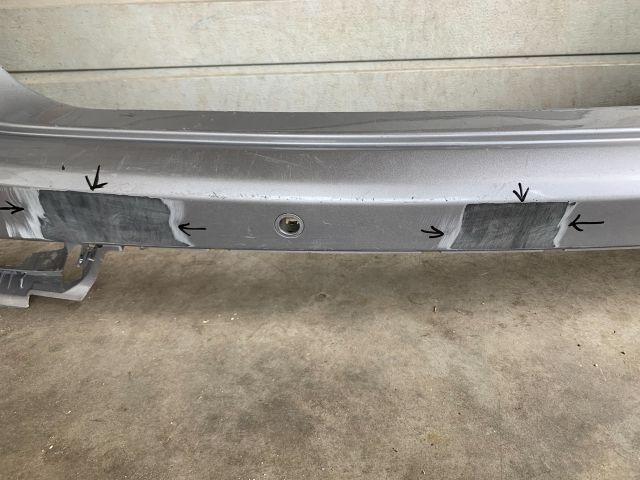 bontott JEEP COMPASS Hátsó Lökhárító (Üresen)