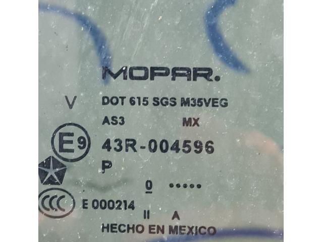 bontott JEEP COMPASS Jobb hátsó Fixüveg (Ajtóban)