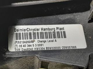 bontott JEEP GRAND CHEROKEE Váltó Kulissza