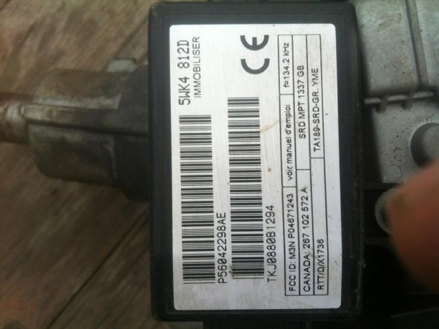 bontott JEEP GRAND CHEROKEE Immobilizer Elektronika