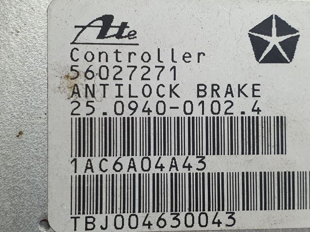 bontott JEEP GRAND CHEROKEE ABS Elektronika