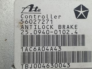 bontott JEEP GRAND CHEROKEE ABS Elektronika