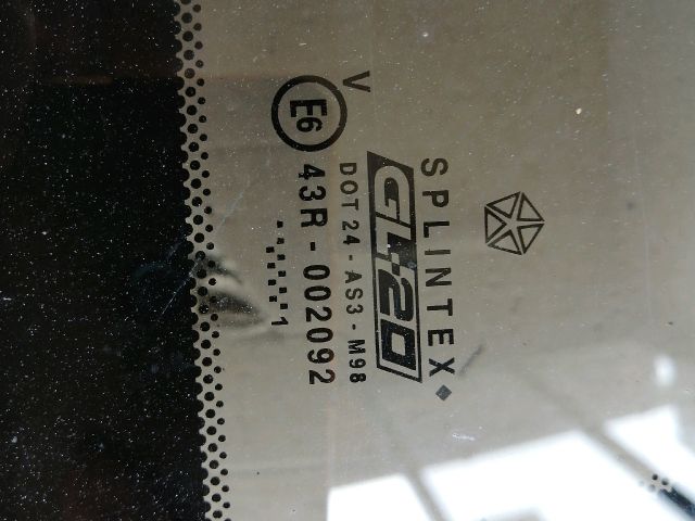 bontott JEEP GRAND CHEROKEE Bal C Oszlop Oldalablak Üveg