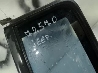 bontott JEEP GRAND CHEROKEE Bal hátsó Fixüveg (Ajtóban)