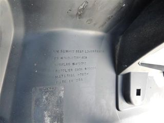 bontott JEEP GRAND CHEROKEE Hátsó Lökhárító Légterelő