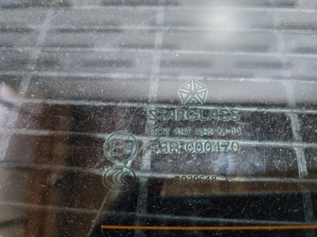 bontott JEEP GRAND CHEROKEE Jobb C Oszlop Oldalablak Üveg