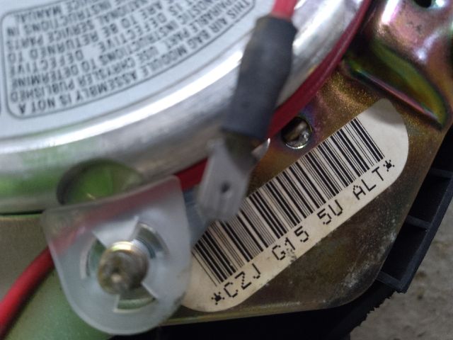 bontott JEEP GRAND CHEROKEE Kormánylégzsák