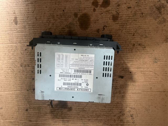 bontott JEEP GRAND CHEROKEE Rádió / CD