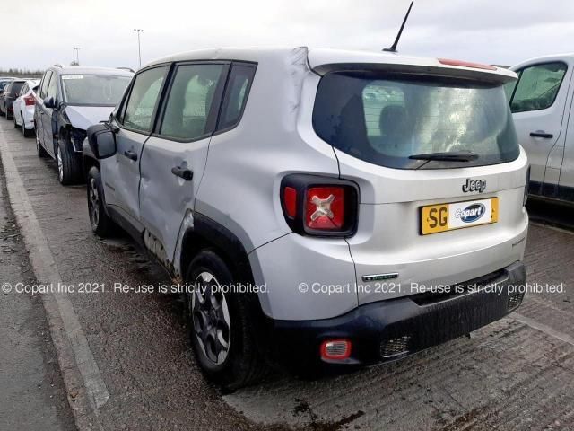 bontott JEEP RENEGADE Bal hátsó Lökhárító Tartó (Műanyag)