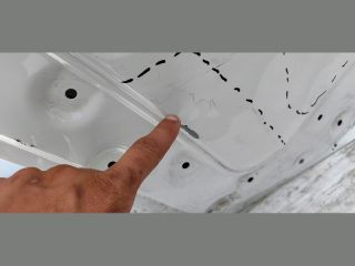 bontott JEEP RENEGADE Jobb hátsó Ajtó (Üres lemez)