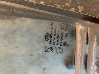 bontott KIA CARENS Bal hátsó Ablak