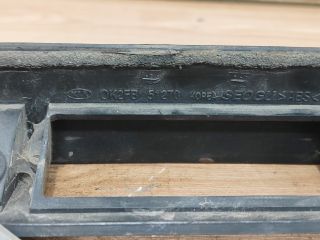 bontott KIA CARENS Csomagtérajtó Díszléc