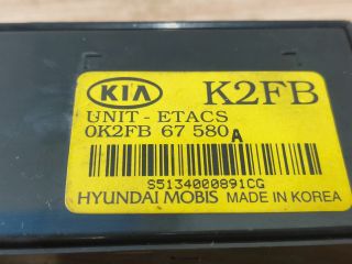 bontott KIA CARENS Elektronika (Magában)