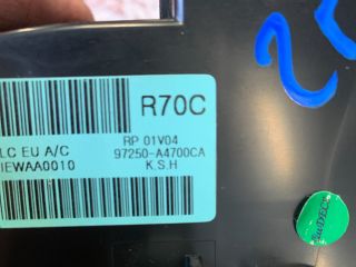 bontott KIA CARENS Fűtéskapcsoló (digit klímás)