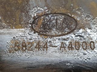 bontott KIA CARENS Jobb hátsó Fék Porvédő Lemez