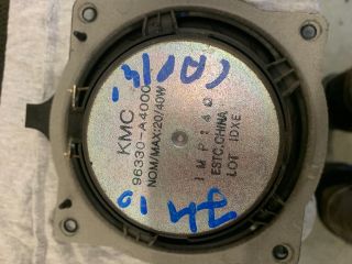 bontott KIA CARENS Jobb hátsó Hangszóró