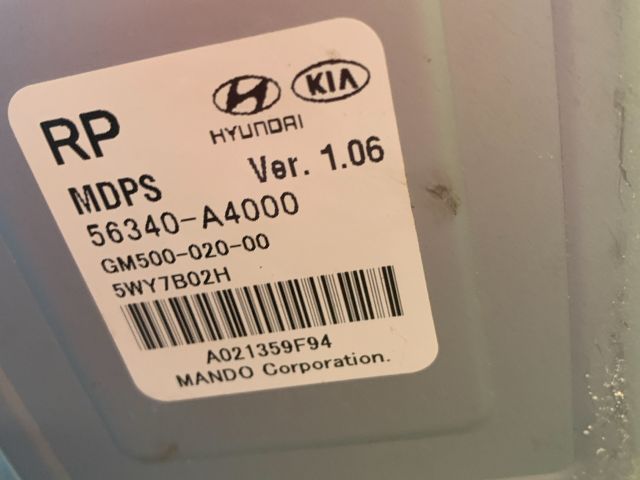 bontott KIA CARENS Kormányszervó Motor (Elektromos)