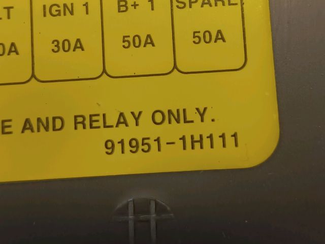 bontott KIA CEED Biztosítéktábla Motortér