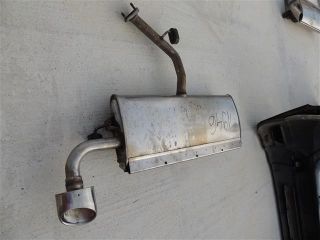 bontott KIA CEED Hátsó Kipufogó Dob