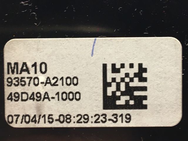 bontott KIA CEED Ablakemelő Kapcsoló Négyes / Kettes