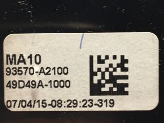 bontott KIA CEED Ablakemelő Kapcsoló Négyes / Kettes