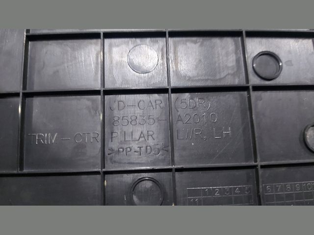 bontott KIA CEED Bal B Oszlop Burkolat