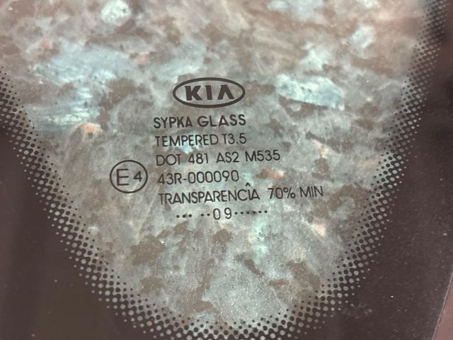 bontott KIA CEED Bal C Oszlop Oldalablak Üveg