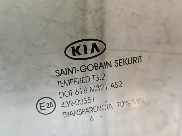 bontott KIA CEED Bal hátsó Ablak