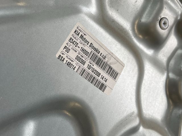 bontott KIA CEED Bal hátsó Ablakemelő Szerkezet (Mechanikus)