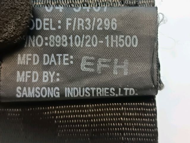 bontott KIA CEED Bal hátsó Biztonsági Öv