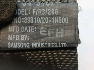 bontott KIA CEED Bal hátsó Biztonsági Öv