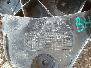 bontott KIA CEED Bal hátsó Oldal Lökhárító Tartó (Műanyag)