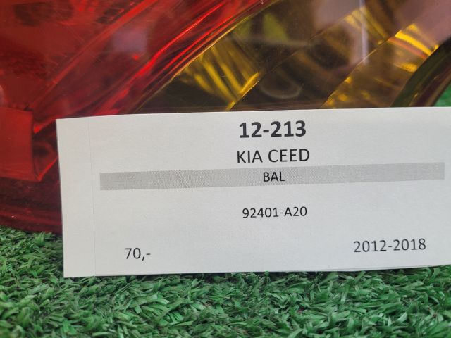 bontott KIA CEED Bal Külső Hátsó Lámpa