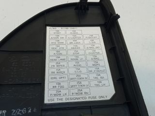 bontott KIA CEED Bal Műszerfal Oldalkárpit