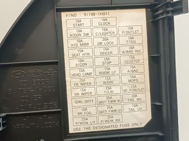 bontott KIA CEED Bal Műszerfal Oldalkárpit