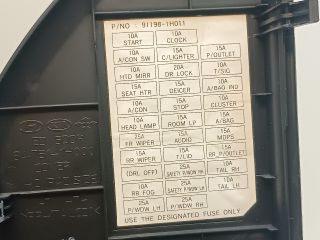 bontott KIA CEED Bal Műszerfal Oldalkárpit